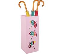 Paragueros Modernos Home, Paragüero de Diseño Metal, Paraguero Rectangular, Paragüero Moderno de Lluvia, Paragüero Original de Goteo Extraíble Para Decorar el Hogar y la Oficina 16x16x42cm