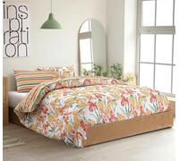 parah - Juego de Funda nórdica Reversible de Matrimonio 250 x 200 + 2 Fundas de Almohada | 100% algodón Suave