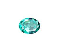 Paraiba - Gema suelta ovalada de turmalina para joyas a medida y piezas de coleccionista, Moissanita