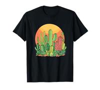 Paraíso de cactus al atardecer | Vibraciones del desierto Camiseta