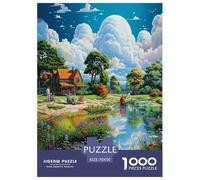 Paraíso Puzzle Imposible,desafío for Adults Arte Entretenimiento Creativo 1000 Piezas Obra De artee De Juego De para Adultos Y Niños 70x50cm/1000pcs