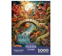 Paraíso Puzzle Imposible,desafío para Adultos Arte Entretenimiento Creativo 1000 Piezas Obra De artee De Juego De para Adultos Y Niños Mayores De 12 Años 38x26cm/1000pcs
