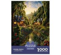 Paraíso Puzzles Imposible,desafío for Adults Entretenimiento Creativo 1000 Piezas Obra De Arte De Juego De para Adultos, Regalos A Partir De 14 Años 70x50cm/1000pcs