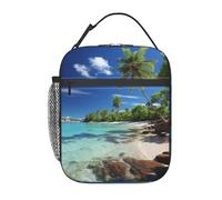 Paraíso Tropical Bolsa Almuerzo Reutilizable Bolsas De Almuerzo Frescura Bolsa Termica Para Viajes Escuela Trabajo