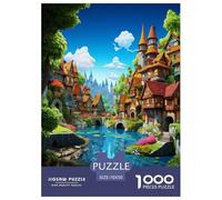 Paraíso1000 Piezas Puzzleotros Regalo De Rompecabezas Juguetes Desafiantes para Adultos Y Niños +14 Años Colores Variados70x50cm/1000pcs