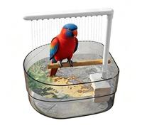 Parakeet Bath | with Running Water Electric Bathtub,Automatic Parrot Shower Bath | for Finch African Grey Cockatoo Cockatiel Budgerigar Mynah Indoor Outdoor Daily