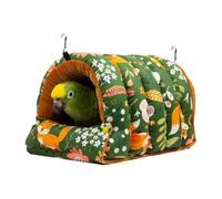 Parakeet Bed - Casa cómoda y plegable | Cálida casa de de pájaros | Lovebird Canary Finch Conure Hamster Indoor Winter Cold Weather Sleeping
