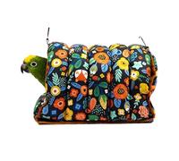 Parakeet Bed - Casa cómoda y plegable | Cálida casa de de pájaros | Lovebird Canary Finch Conure Hamster Indoor Winter Cold Weather Sleeping