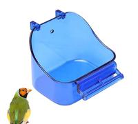 Parakeet Bird Bath - Bird Bathtub Pool Birds Cage Bath Shower Box | Thick and Convenient Parakeet Bathing Tubs | Small For Budgies| Parrots, Canaries, Finches, Cockatiels, Easy Clean Cage