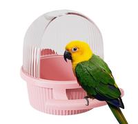 Parakeet Cage Feeder, Anti-Splash Bird Feeder, Parrot Food Dispenser, Budgie Cage Feeder, Cockatiel Food Container, Bird Food Dispenser, Cage Feeder for Birds, Parrot Feeder Container