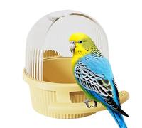 Parakeet Cage Feeder, Anti-Splash Bird Feeder, Parrot Food Dispenser, Budgie Cage Feeder, Cockatiel Food Container, Bird Food Dispenser, Cage Feeder for Birds, Parrot Feeder Container