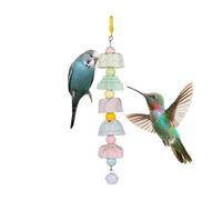 Parakeet Chew Toys, Pet Grinding Supplies, 10 Inches Colorful Beak Grinding Stones with Texture, Safe Mineral Bird Toys with Long-Lasting Feature, Parrot Sparrow Lovebird Conure Cockatiel Finch
