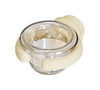 Parakeet Food Dish, Portable Bird Feeding Cups, Water Bowl with Clamp, Chinchilla Cage Accessory, Sturdy Watering Supply, Ideal for African Greys and Small Birds, Circular/Square