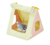 Parakeet Nest, Hammock Bird Cages, 6,69 x 6,3 in Four Seasons Shelter Design, Parrot House Accessory, Ideal para Home Pet Room and Nature Environment Concept