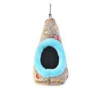 Parakeet Nest | Hangable Plush Bite-Resistant,Bird Hammock for Living Roombalcony Windowsill Small Medium Breeds Parrots Conures Finches Parakeets