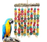 Parakeet Toys, Chewing Supplies Cage Accessories, Cockatoos Chewing Toy, for Parakeets Conures Cockatiels Budgies Lovebirds Cockatoos Parrotlets Indoor Play