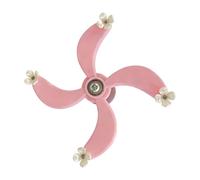 Parakeet Toys for Cage Play - Interactive Rotating Foraging Toy, Chewable Windmill Bird Game for Budgies Cockatiels and Conures | Mental Stimulation Accessory for Indoor Outdoor Use and Beak Exercise