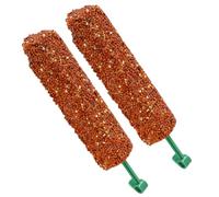 Parakeet Treats Sticks, Bird Snack Two, 5.51x0.98x0.98 Inches Foraging Chew Food, Training Reward Bites, Nutritious Blend Formula, Ideal for Parrot, Finch, Myna, Conure Companions