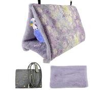 Parakeet Warm House, Winter Heating Pad, Cozy USB-Powered Sleeping Mat, Removable Bird Nest Bed for Comfortable Resting and Sleeping for Budgies, Lovebirds, Cockatiels Use 9.84x6.3x8.66in