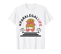 Paralegal Life Law School Estudiante Asistente de Abogado de Derecho Camiseta
