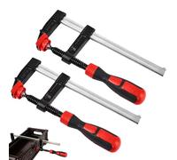 Parallel Clamps - 2 piezas Woodworking Tool, Set Precision Carpenter Clamping System for Strong Hold Gluing Fixing Framing Cabinet Making Carpentry Job Workshop Construction 5.91x1.38 inches