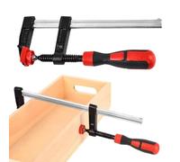 Parallel Clamps Set, Heavy Duty Wood Clamp, 15x3.5cm 2pcs Firm Grip Design, Woodworking Clamping Accessory, Precise Pressure Alignment Solution, Suitable for Carpentry Cabinet Making Gluing Job Site