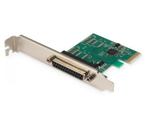 Parallel I/O PCIexpress Add-On card 1-port, incl. low profile, chipset:AX99100