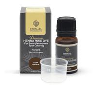 PARALLEL PRODUCTS Set de tinte de pelo plano de henna, 3 gramos, tinte profesional para manchas - con placa de mezcla - cubre canas, retoque raíz