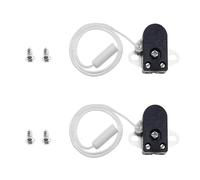 parallelower 2 Piezas Interruptor de cable Mini Pull Cord Switch 2A 250V AC Interruptor de cordón de Tracción para lámpara de pared ventilador de techo