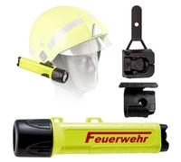 Paralux® PX1 - Juego de bomberos para Schuberth F220 (derecha (longitud x anchura x profundidad 167 x 41 x 43 mm, peso 185 g, flujo luminoso 120 lúmenes, alcance de 150 m, incluye pilas)