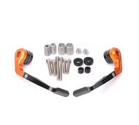 Paramano Protector De Palanca De Manillar De Aluminio CNC Universal para Motocicleta para Triumph para Speed para Triple1200RR / 1200 RS Guardamanos(Orange)