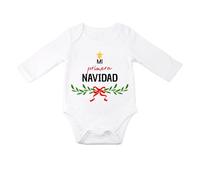 ParaManolita Body bebe Mi Primera Navidad Diseño Navideño