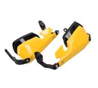 Paramanos 1 Juego Guardamanos Manillar Aleación Aluminio para Motocicleta Protectores Manos Elevados Protector Palanca para Voge para DS625X DSX625 DSX 625 2025 Protección Mano Manillar(Yellow)