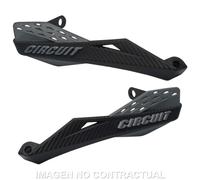 Paramanos circuit fenix nylon negro-gris para moto repuestos accesorios piezas