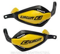 Paramanos circuit p4 negro-amarillo para moto repuestos accesorios piezas