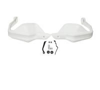 Paramanos De Motocicleta, Deflectores Viento para Manillar Y Parabrisas para Voge 525 DSX Valico DS525X 2023-2024 Protector Parabrisas(Blanco)