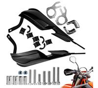 Paramanos de motocicleta - Protección para moto de cross de alta resistencia a prueba de viento 23x7x5cm, juego de protectores de seguridad para manillar | Equipo protector de guardamanos, protector d
