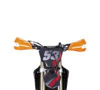 Acerbis X-Factor Shell de la Guardia de Mano, naranja