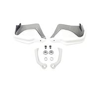 Paramanos Guardamanos para CB 500X C B500 X NC750X NC750 X para DCT 2013-2023 CB500X Guardamanos Carbono Protección Manos Parabrisas Cubierta Manos Protector de Manos para Moto(White Grey Set)