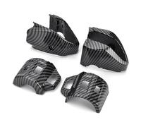 Paramanos Guardamanos para Vespa para Sprint 150 2016-2021 para Primavera 125 150 Cubierta Interruptores Manillar Carcasa Protectora Botón Control Protector de Manos para Moto(Carbon Fiber Look)