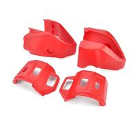 Paramanos Guardamanos para Vespa para Sprint 150 2016-2021 para Primavera 125 150 Cubierta Interruptores Manillar Carcasa Protectora Botón Control Protector de Manos para Moto(Red)