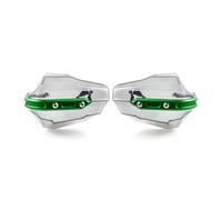 Paramanos Guardamanos Protector De Manos Universal para Motocicleta, De Aleación De Aluminio CNC, para Kawasaki Z750, Z750S (2004-2008, 2009 Y 2010) Protector de Manos para Moto(Green)