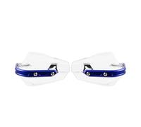 Paramanos Guardamanos Protector De Manos Universal para Motocicleta, De Aleación De Aluminio CNC, para Kawasaki Z750, Z750S (2004-2008, 2009 Y 2010) Protector de Manos para Moto(Clear Blue)