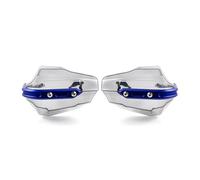 Paramanos Guardamanos Protector De Manos Universal para Motocicleta, De Aleación De Aluminio CNC, para Kawasaki Z750, Z750S (2004-2008, 2009 Y 2010) Protector de Manos para Moto(Blue)
