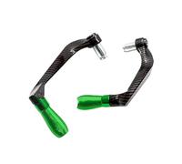 Paramanos Guardamanos Protector De Puños De Manillar Universal para Bajaj para Pulsar 200 NS/200 RS/200 AS, Palancas De Embrague Y Freno Protector de Manos para Moto(Green)