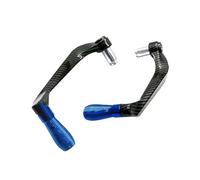 Paramanos Guardamanos Protector De Puños De Manillar Universal para Bajaj para Pulsar 200 NS/200 RS/200 AS, Palancas De Embrague Y Freno Protector de Manos para Moto(Blue)
