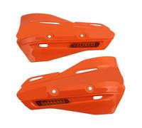 Paramanos Moto Compatible con Zeta XC RMZ CRF SX EXC XCW, Piezas Protectoras de Manos, Accesorios plástico para Moto Cross y Motocross Cubre Manetas Moto(Orange Light)