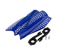 Paramanos Moto Guardamanos de 22 mm para Motocross, Protector de Manillar para Motocicletas, Motos de Cross, quads y ATV con Manillar Guardamanos(Blue White)