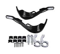 Paramanos Moto Guardamanos Kits Montaje Universales para Adaptarse Todas Las Motos Cross, Guardamanos Motocicleta con Esqueleto Aluminio para Motocross