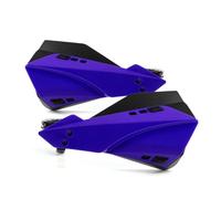 Paramanos Moto Guardamanos Manillar De Motocicleta para Motocross, Barra Cepillo, Protectores Manos, Protector, Protección para Carreras, Pit Bike, Bicicleta Calle(Azul)